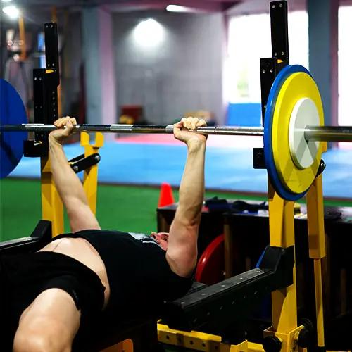 A member doing pullups in Superior Athlete