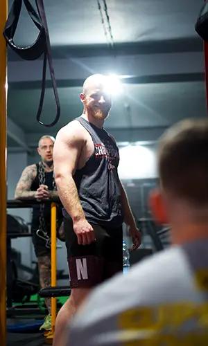 Coach Vladimirs guided training group